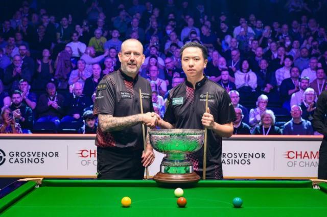 kaiyun-肖国栋获冠中冠亚军进账6万镑 不断突破越老越妖